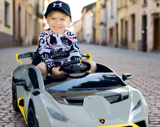 New 24v Children Ride on Car With Remote - Lamborghini Huracan STO Drift Function