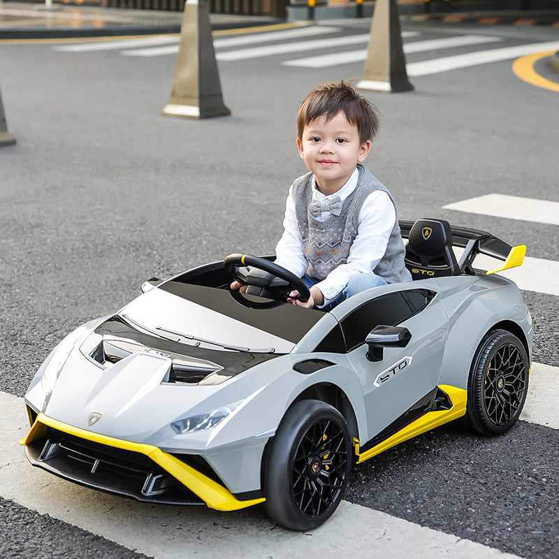 24v Children Ride on Car With Remote - Lamborghini Huracan STO Drift Function