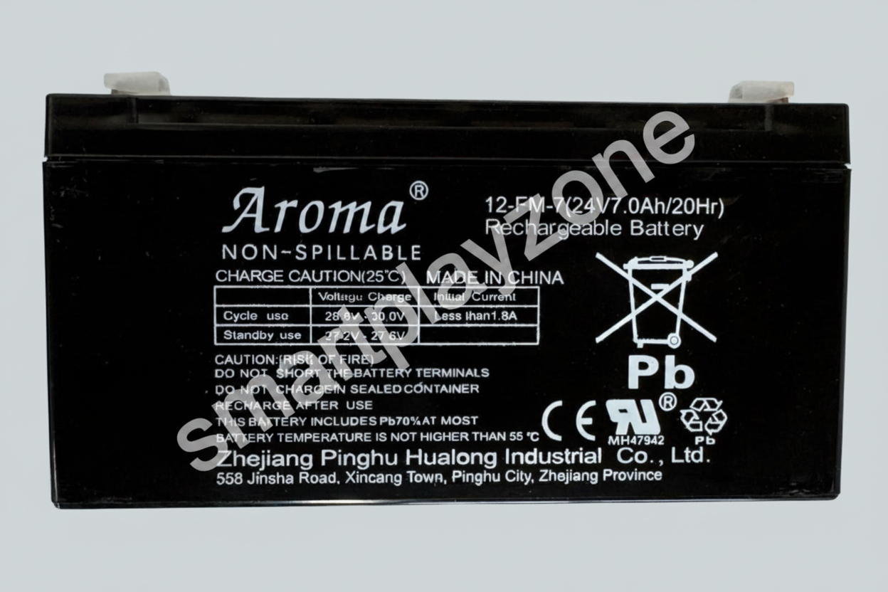 24v-7ah Rechargeable Battery for Ride on Kids Electric Cars Jeeps Quad Bikes 12-FM-7(24V7.0ah/20Hr)