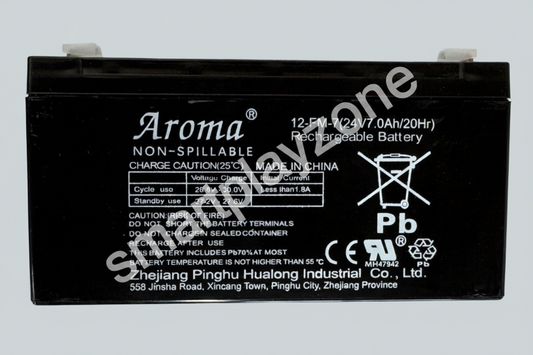 24v-7ah Rechargeable Battery for Ride on Kids Electric Cars Jeeps Quad Bikes 12-FM-7(24V7.0ah/20Hr)