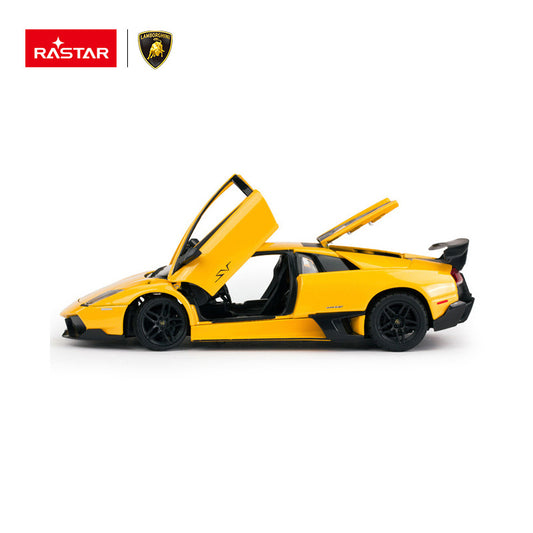 39300 Rastar Murcielago LP670-4 Die cast 1:24 Scale Toy Car with Open Doors - Yellow