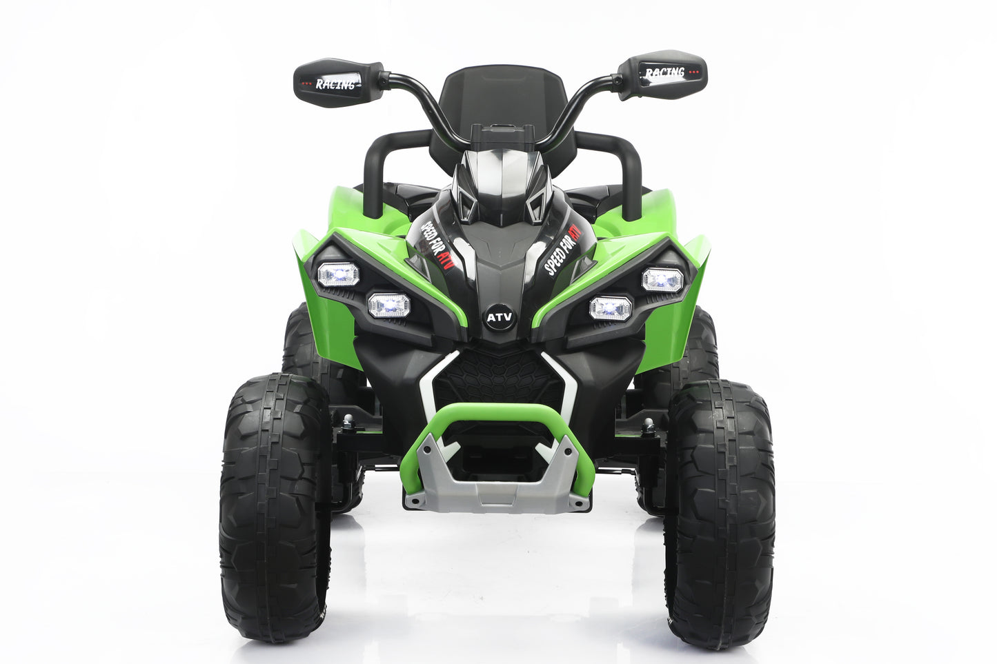 New 24V Kids Ride on XXL Big Size Seat Quad Bike with Remote - Green
