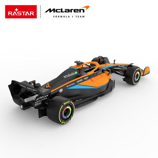 56800 Rastar McLaren F1 MCL36 Die cast 1:24 Scale Toy Car with Open Doors - Orange