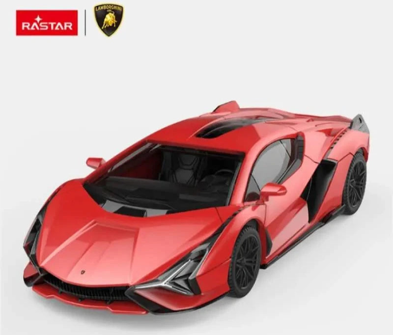 58900 Rastar Lamborghini Sian Die cast 1:43 Scale Toy Car - Red