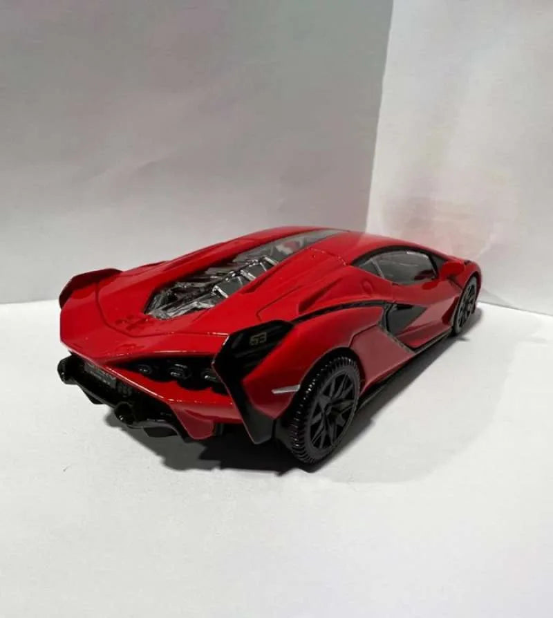58900 Rastar Lamborghini Sian Die cast 1:43 Scale Toy Car - Red