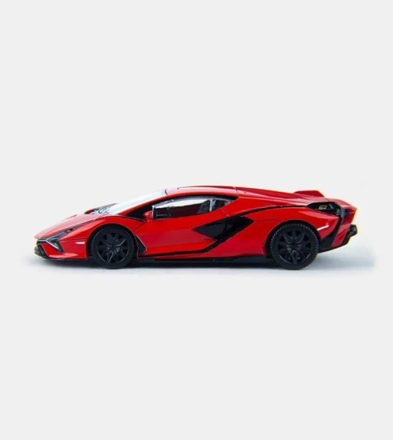 58900 Rastar Lamborghini Sian Die cast 1:43 Scale Toy Car - Red
