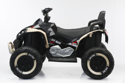 New 24V Kids Ride on XXL Big Size Seat Quad Bike with Remote - Khaki