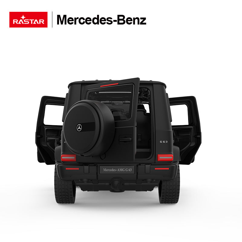 64100 Rastar Mercedes-Benz AMG G63 Die cast 1:32 Scale Toy Car with Open Doors - Black