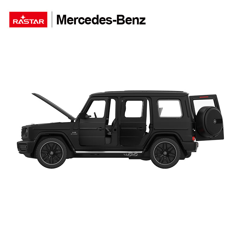 64100 Rastar Mercedes-Benz AMG G63 Die cast 1:32 Scale Toy Car with Open Doors - Black