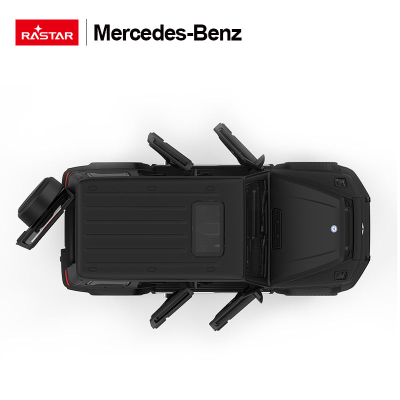 64100 Rastar Mercedes-Benz AMG G63 Die cast 1:32 Scale Toy Car with Open Doors - Black