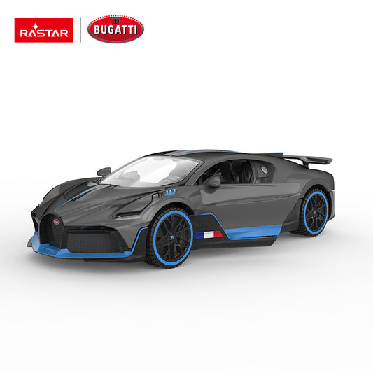 64200 Rastar Bugatti DIVO Die cast 1:32 Scale Toy Car with Open Doors - Grey