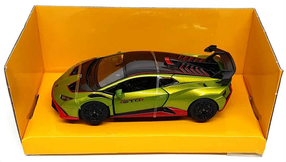 64640 Rastar Lamborghini Huracan STO Die cast 1:43 Scale Toy Car - Green