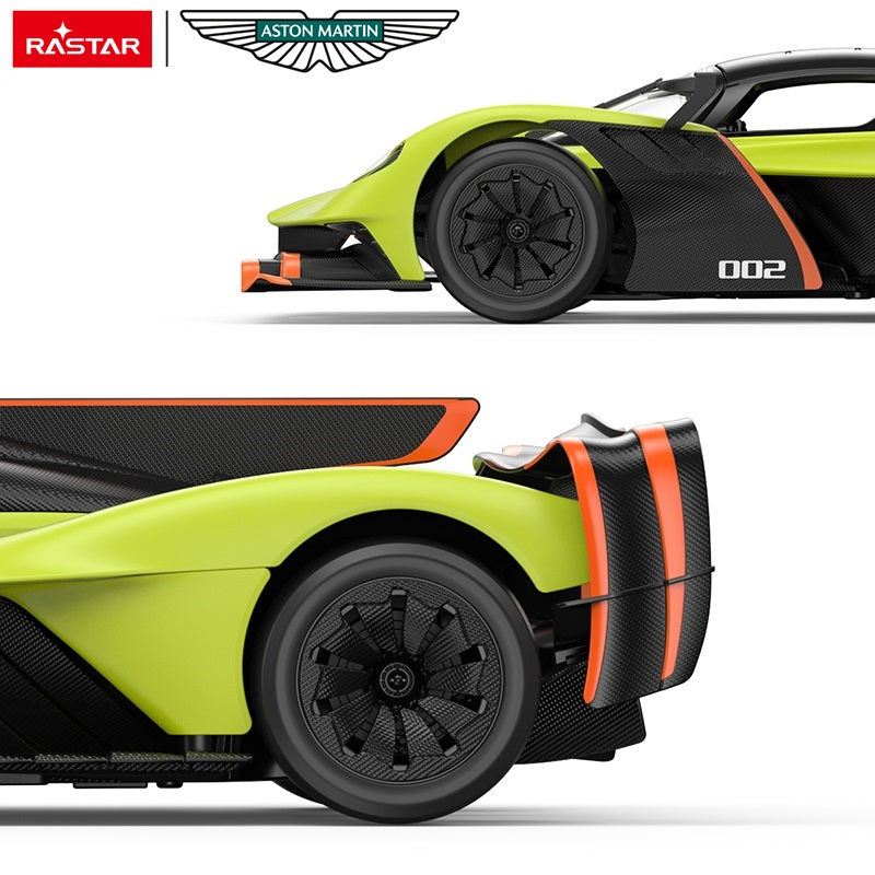 92100 Rastar RC 1:14 Aston Martin Valkyrie AMR Pro Kids Remote Control Toy Car - Green