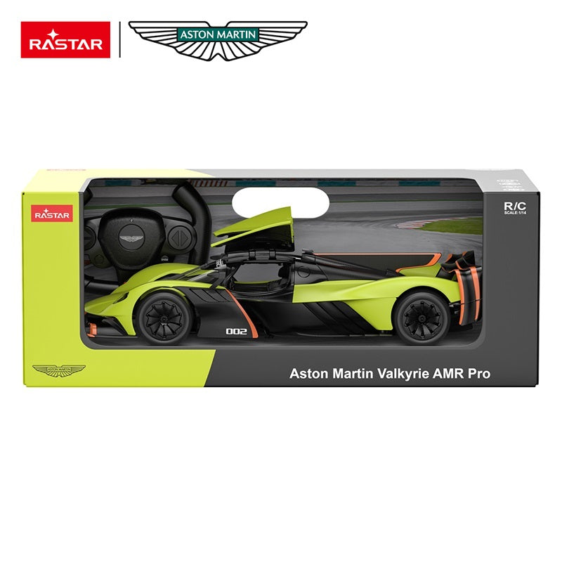92100 Rastar RC 1:14 Aston Martin Valkyrie AMR Pro Kids Remote Control Toy Car - Green