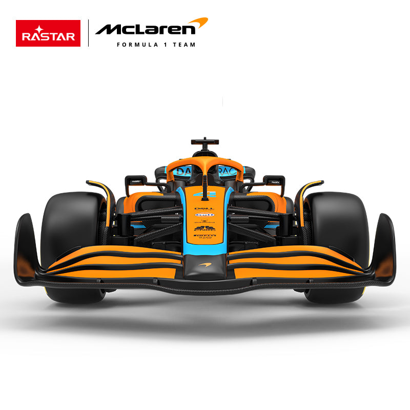 93300 Rastar RC 1:18 Scale McLaren F1 MCL36 Kids Remote Control Toy Car - Orange