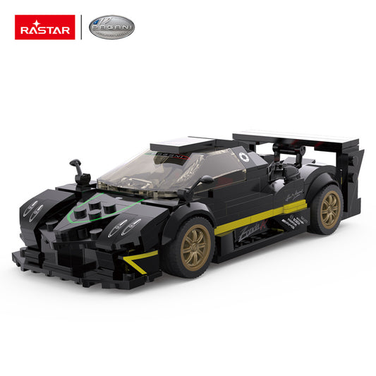 93900 Rastar 1:28 Pagani Zonda R Bricks/Assemble Kids Toy Car - Black