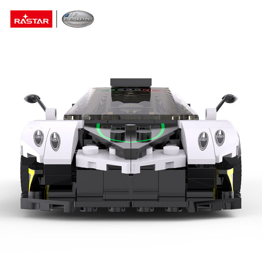 93900 Rastar 1:28 Pagani Zonda R Bricks/Assemble Kids Toy Car - White