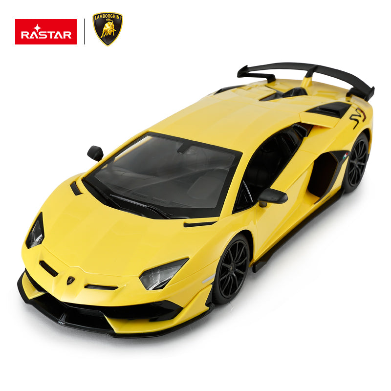 96000 Rastar RC 1:14 Aventador SVJ Kids Remote Control Toy Car - Yellow