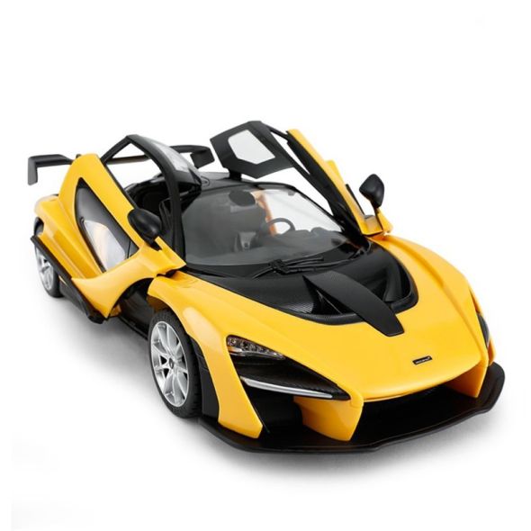 96600 Rastar RC 1:14 McLaren Senna Kids Remote Control Toy Car - Yellow