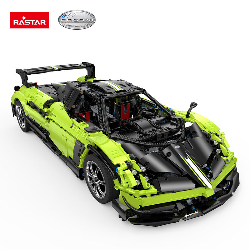 97900 Rastar RC 1:8 Pagani Huayra Bricks/Assemble Kids Remote Control Toy Car - Green