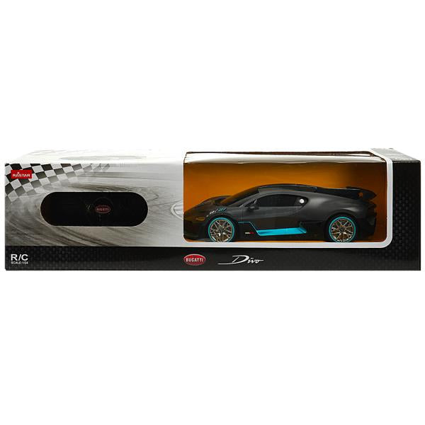 98900 Rastar RC 1:24 Bugatti Divo Kids Remote Control Car - Grey