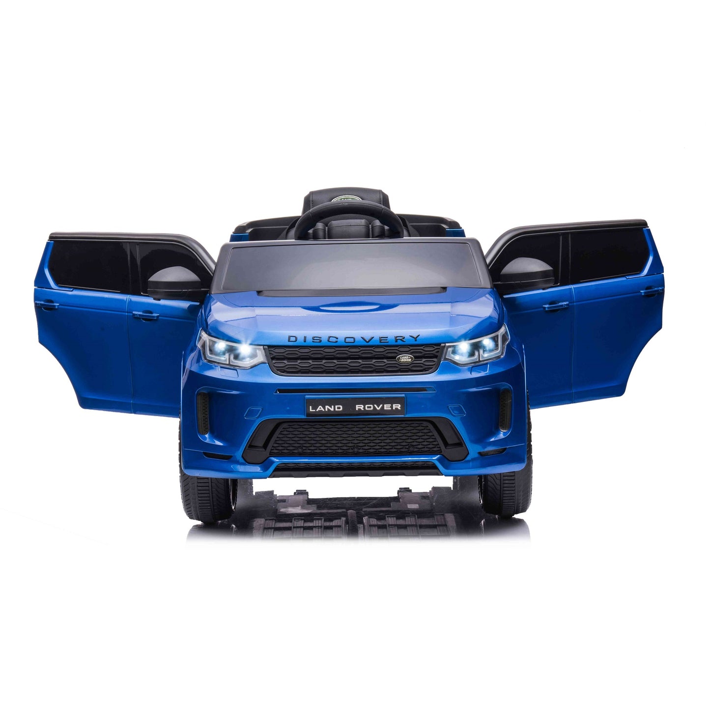 Licensed Range Discovery Sport 12v Kids Ride on Car with Remote - Metallic Blue