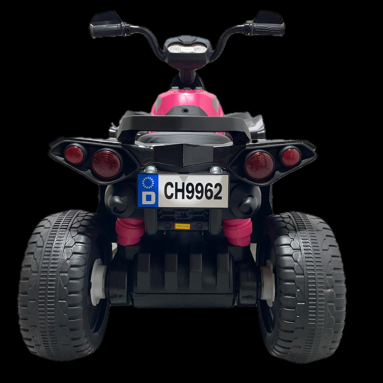 New Predatour ATV 12V Electric Kids Ride on Quad Bike - Pink