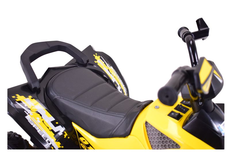 New Predatour ATV 12V Electric Kids Ride on Quad Bike - Yellow