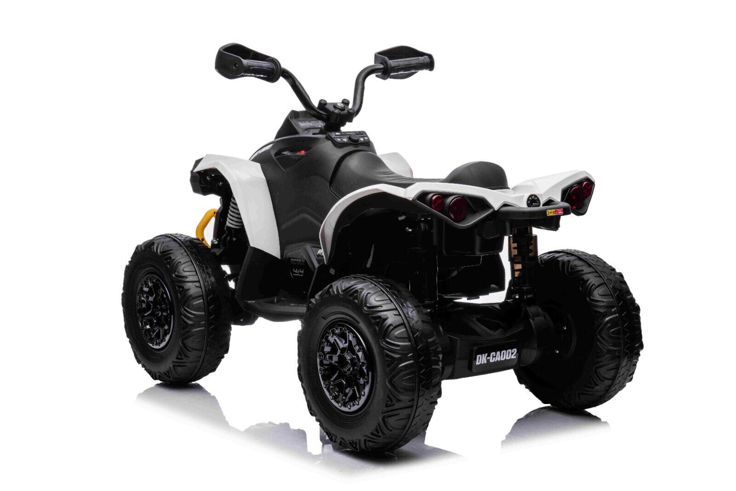 New Licensed Cam-Am Maverick 24V Kids Electric Ride on Quad ATV - White