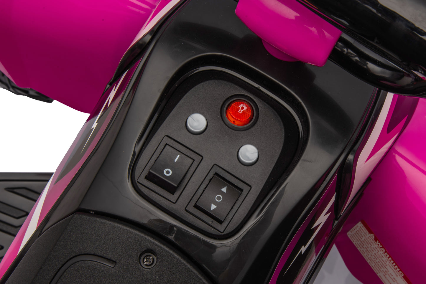 New 12V Kids Electric Ride on Quad Bike ATV Renegade Pink