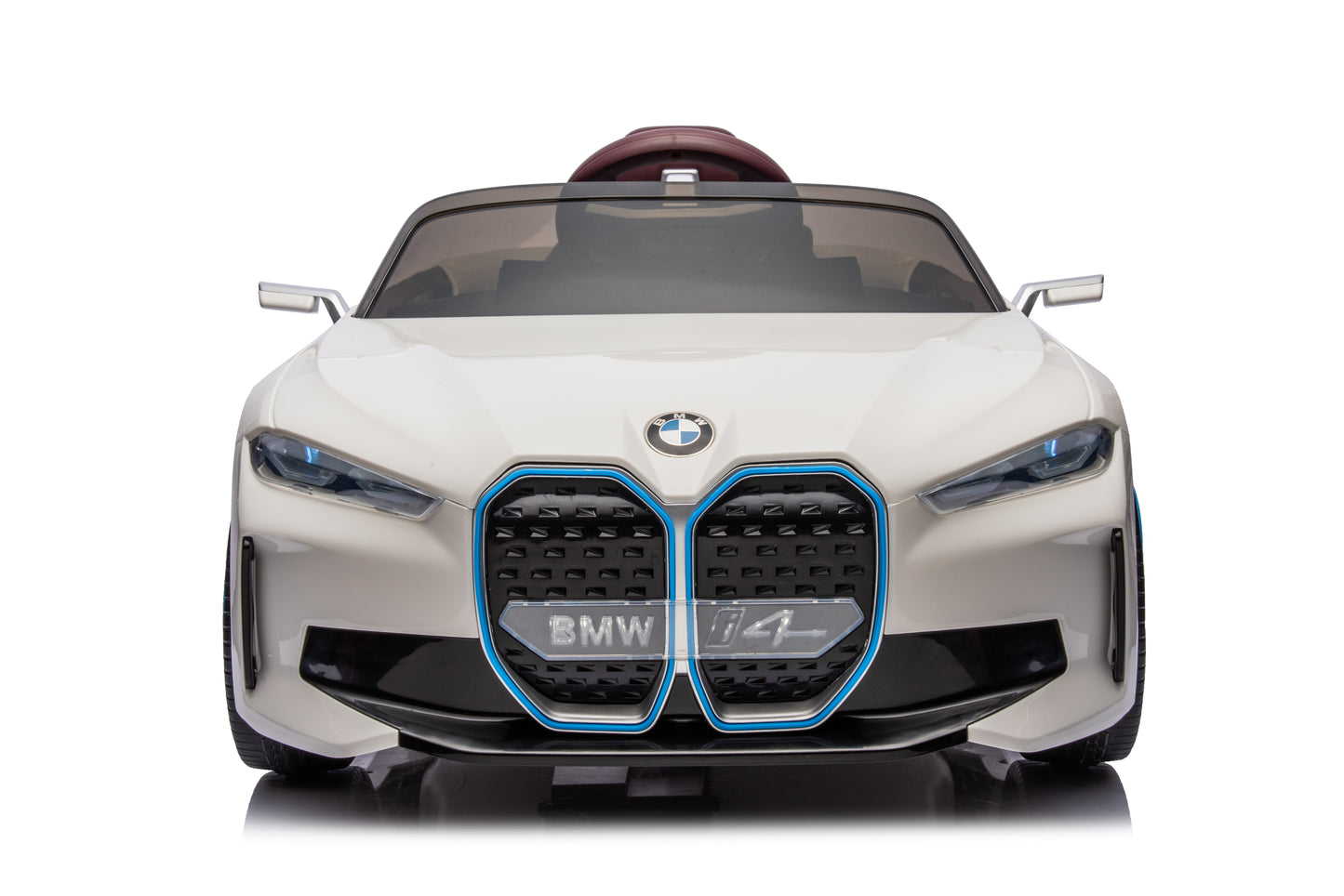 Licensed BMW i4 Electric 12V Kids Ride on Toy Car With Remote - White