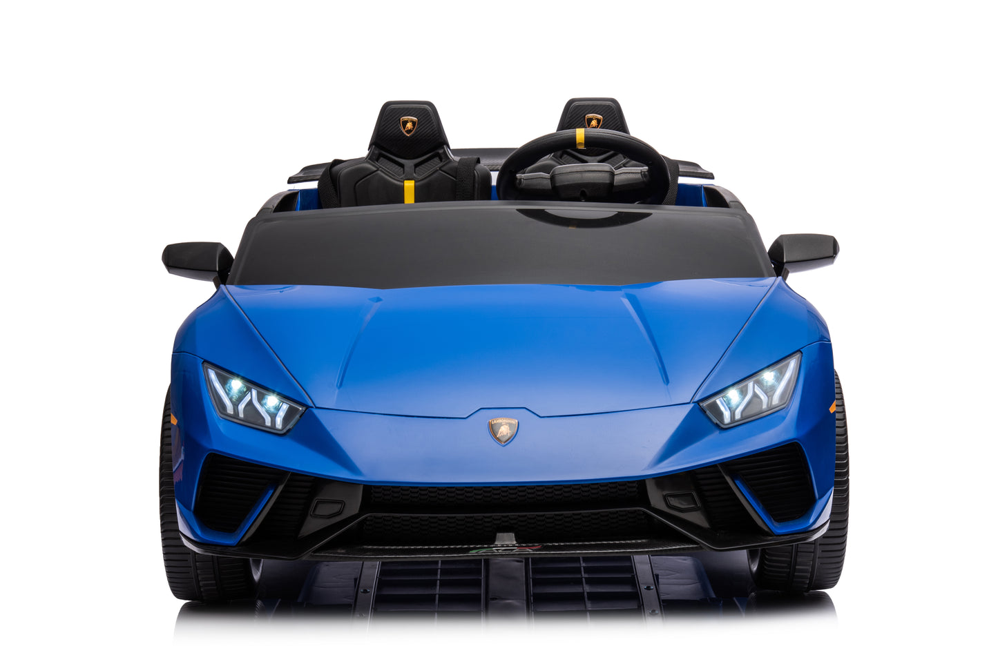 Licensed Lamborghini Huracan 2 Seater 24V Kids Ride on Car Two Seat - Blue