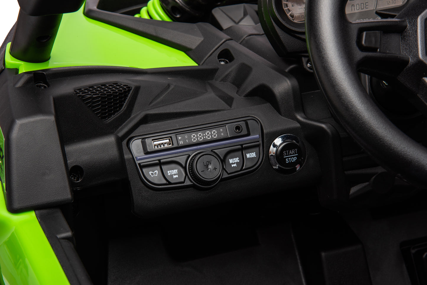 New 24v Kids Ride on Buggy Electric Can Am Maverick UTV with Remote - Green