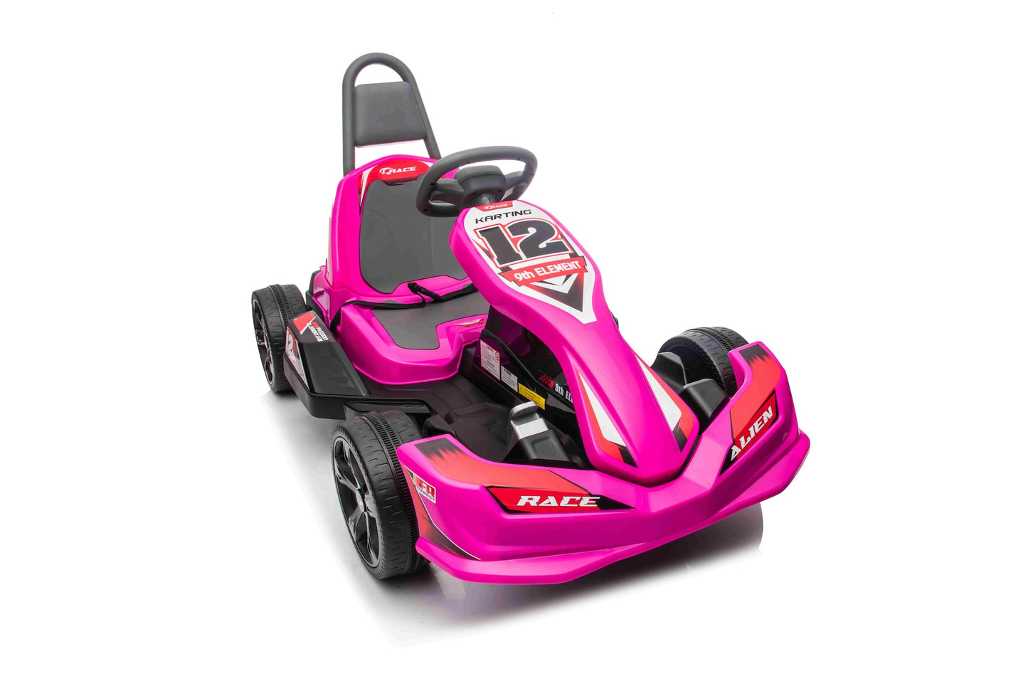 New Predatour 12V Electric Kids Ride on Go Kart with Parent Remote - EVA Wheels