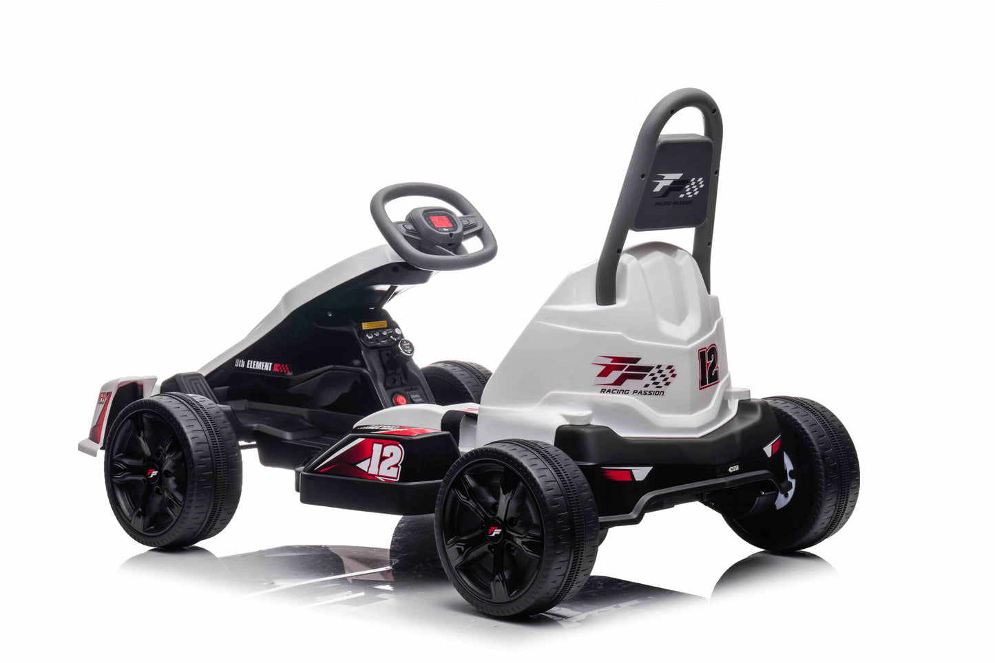 New Predatour 12V Electric Kids Ride on Go Kart with Parent Remote - EVA Wheels