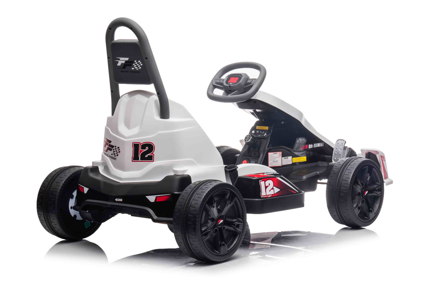 New Predatour 12V Electric Kids Ride on Go Kart with Parent Remote - EVA Wheels