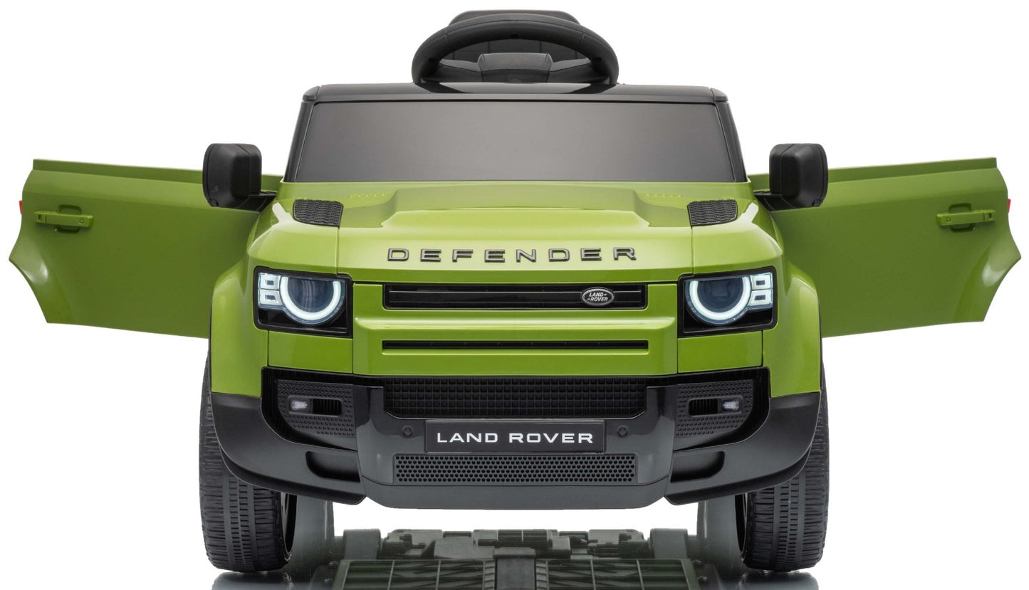 12V Land Rover Defender Octa Kids Ride On Car with Remote in Green - Leather Seat & EVA Wheels (Copy) (Copy)