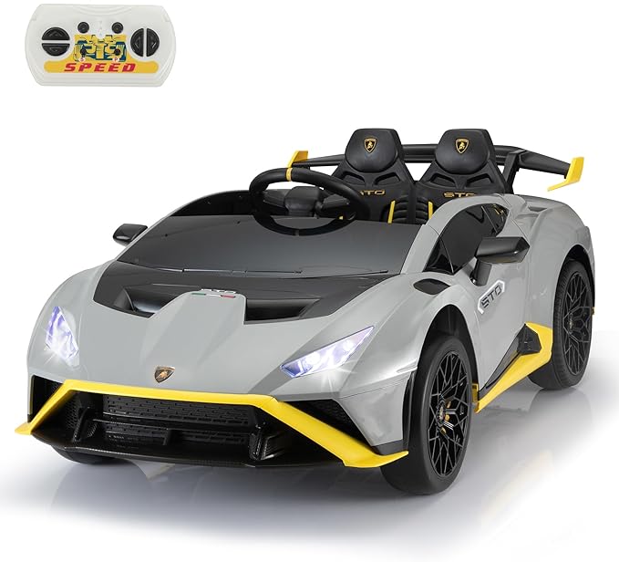 24v Children Ride on Car With Remote - Lamborghini Huracan STO Drift Function