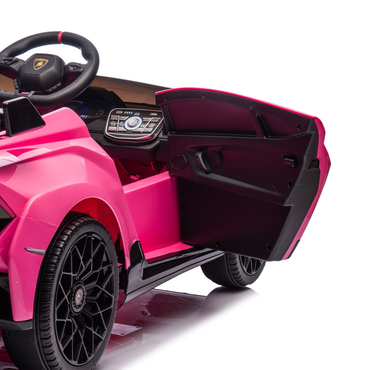 24V Kids Electric Ride on Car With Remote Lamborghini Huracan STO Drift - Pink