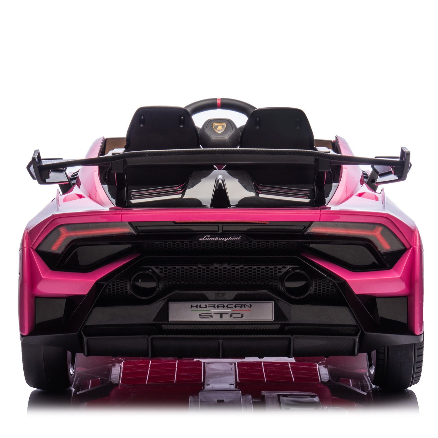 24V Kids Electric Ride on Car With Remote Lamborghini Huracan STO Drift - Pink