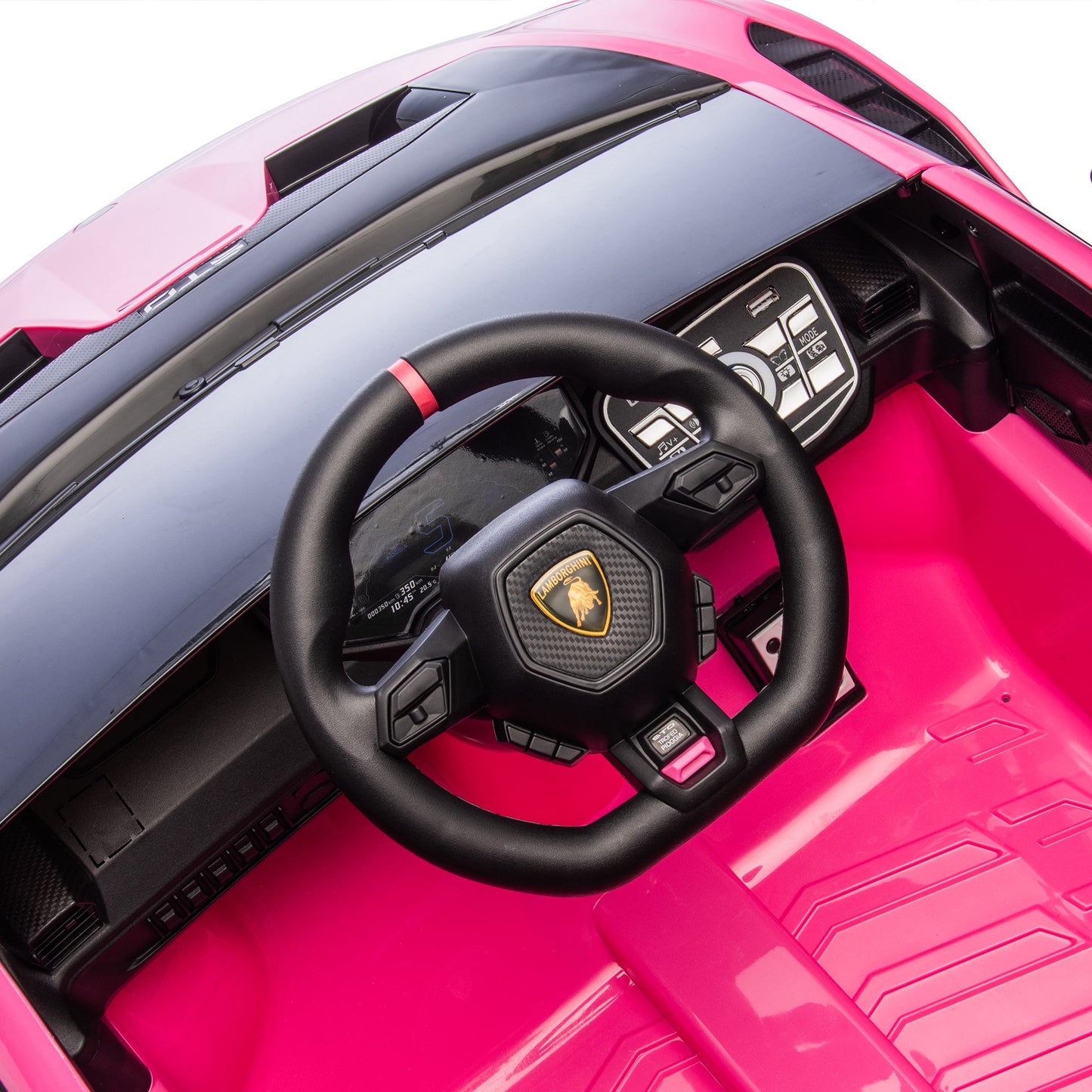 24V Kids Electric Ride on Car With Remote Lamborghini Huracan STO Drift - Pink