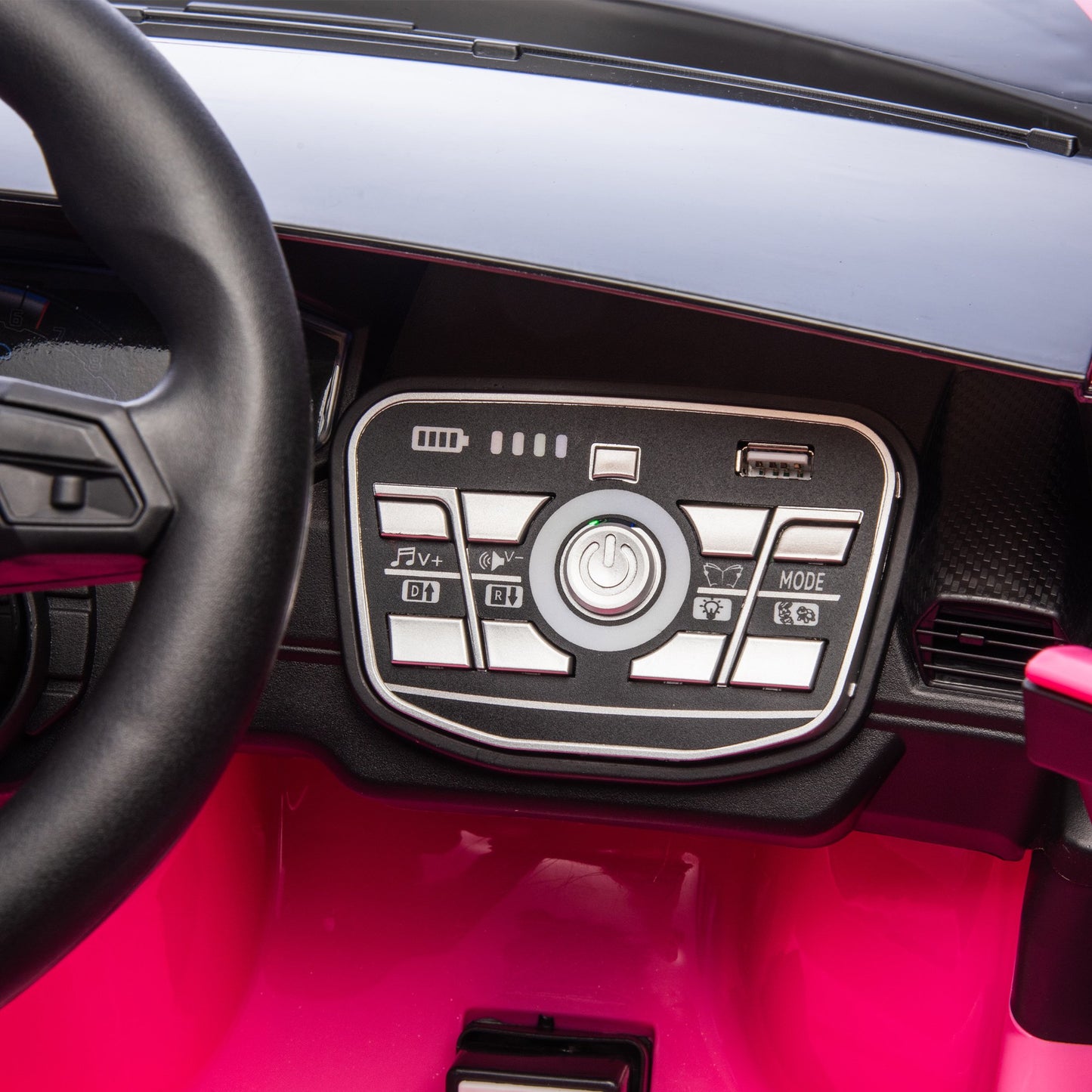 24V Kids Electric Ride on Car With Remote Lamborghini Huracan STO Drift - Pink