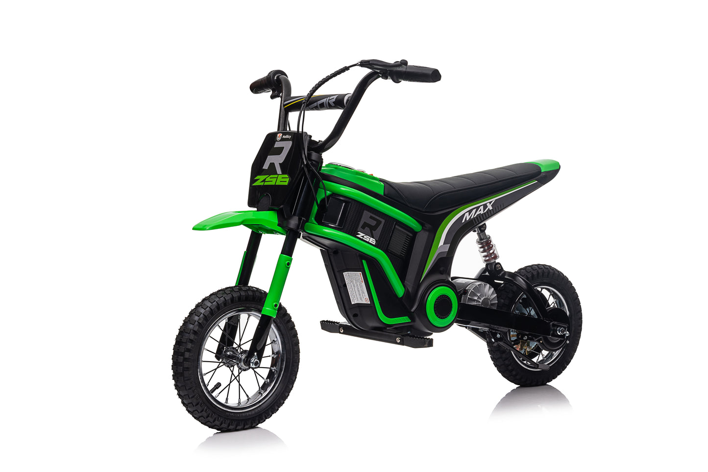 24V Kids Ride on Motorbike Electric 350W Motors with Twist Grip Throttle - Green