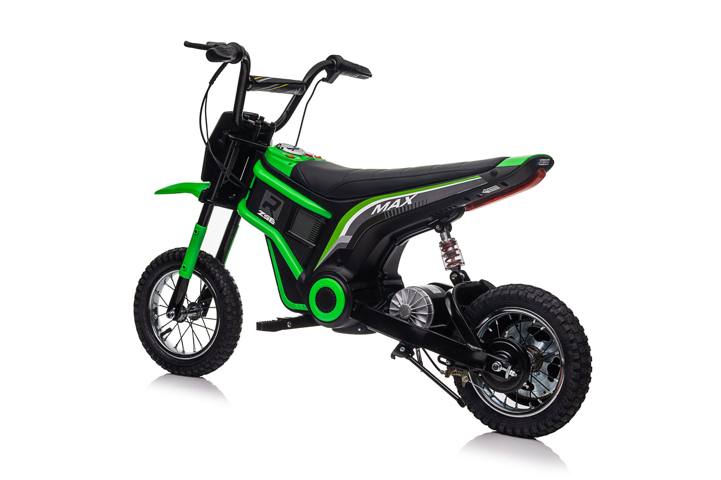 24V Kids Ride on Motorbike Electric 350W Motors with Twist Grip Throttle - Green