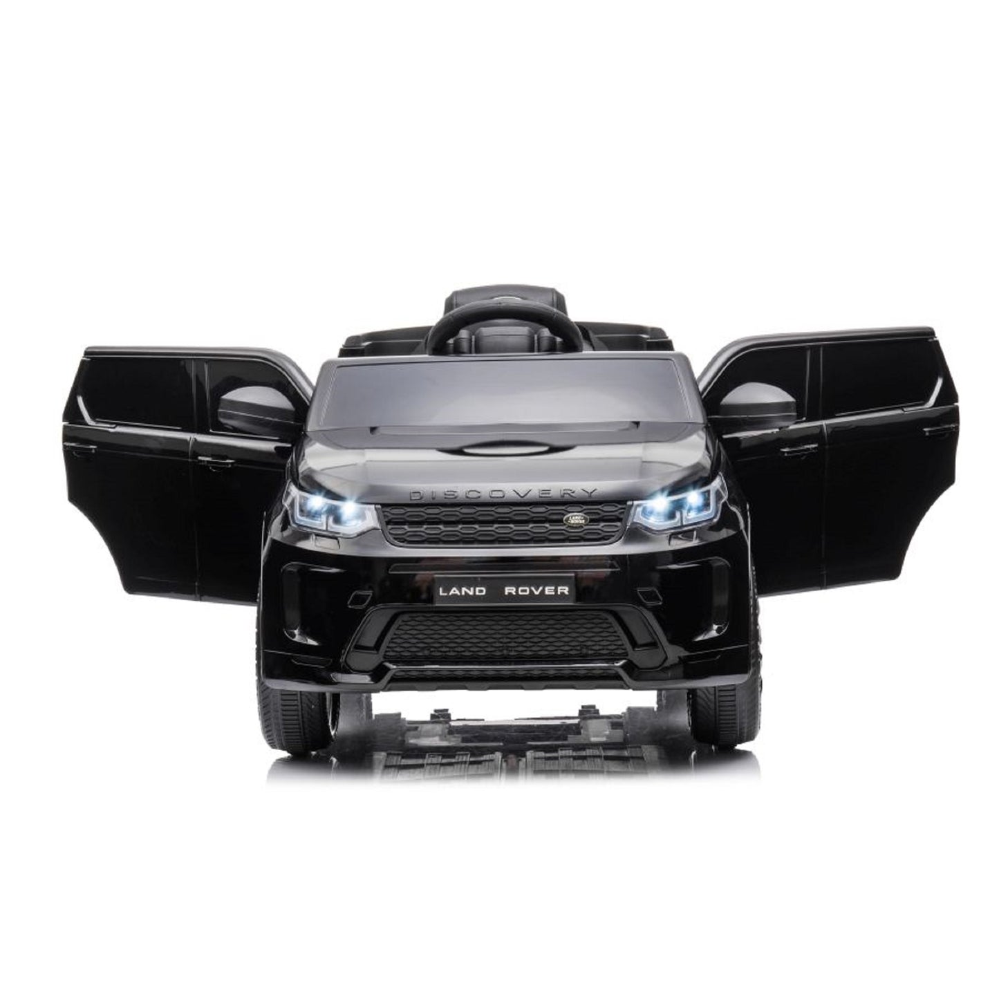 Licensed Range Discovery Sport 12v Kids Ride on Car with Remote - Metallic Black