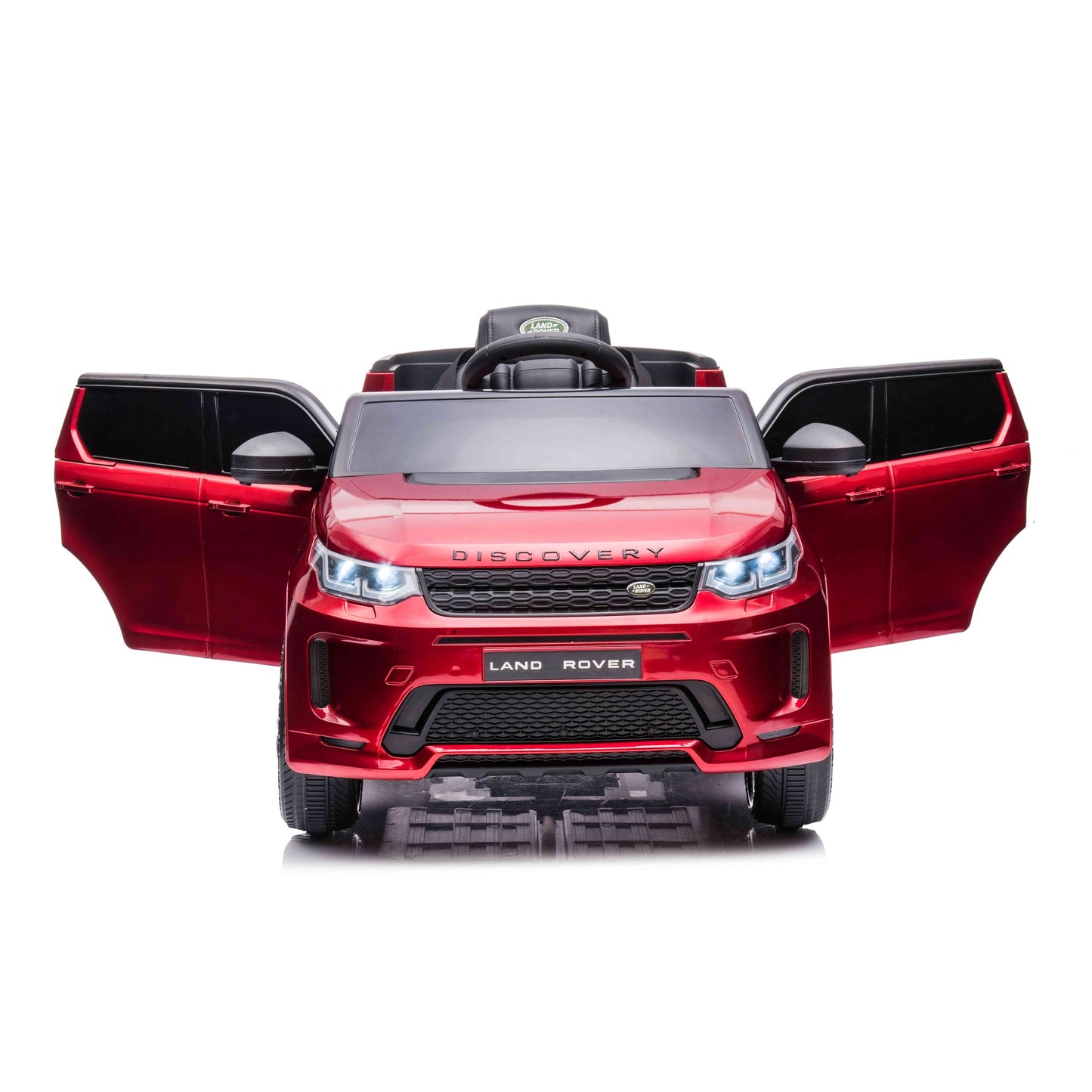 Licensed Range Discovery Sport 12v Kids Ride on Car with Remote -Metallic Red