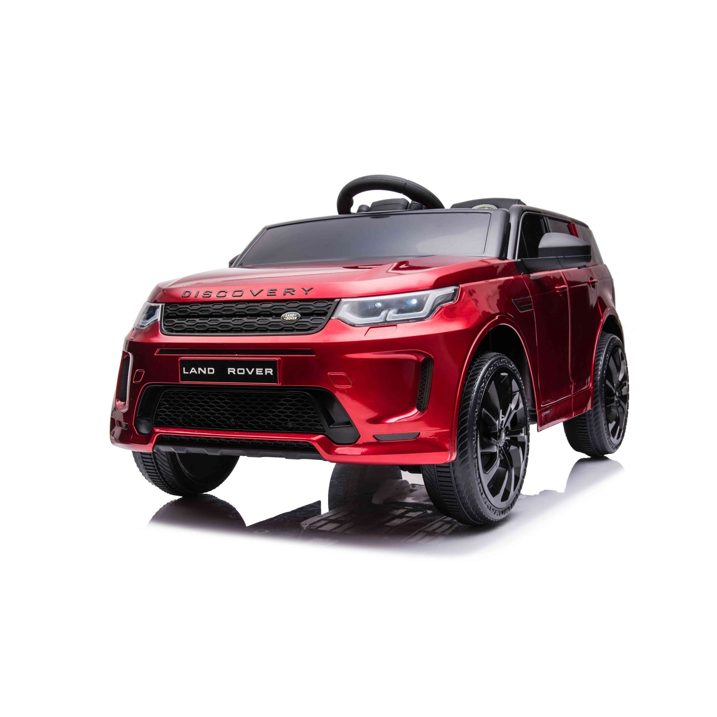 Licensed Range Discovery Sport 12v Kids Ride on Car with Remote -Metallic Red