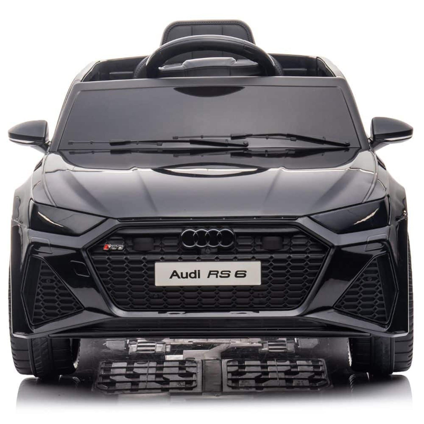 Licensed AUDI RS6 Avant 12V Kids Electric Ride on Car With Remote - Black