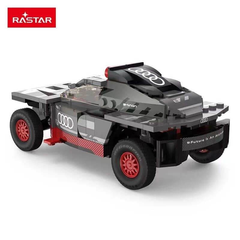 10120 Rastar 1:30 Audi RS Q e-tron Bricks Assembly Kids Toy Car - Grey