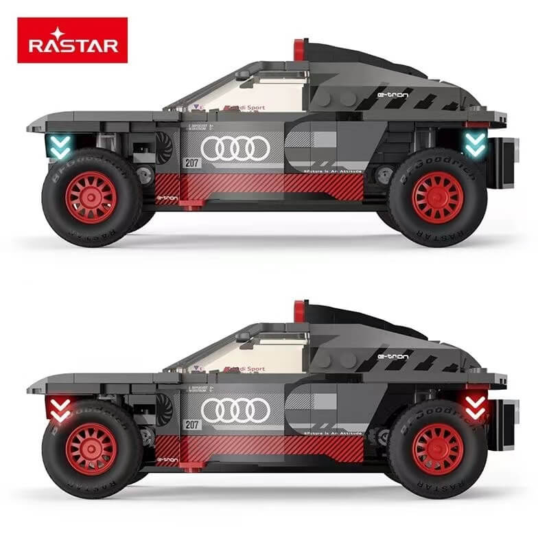 10120 Rastar 1:30 Audi RS Q e-tron Bricks Assembly Kids Toy Car - Grey
